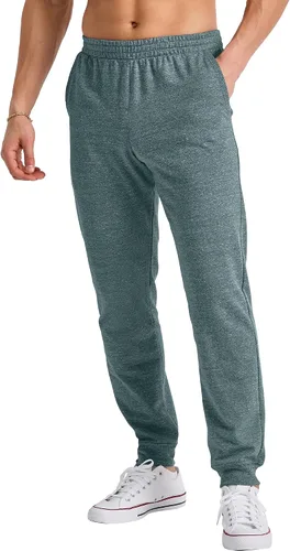 Hanes Originals - Pantalones deportivos de rizo francés para hombre, pantalones deportivos ligeros con bolsillos, entrepierna de 30 pulgadas