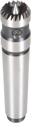 Miniatura 6 de kimllier Herramienta de torneado de madera 2MT con corona de 1 pulgada Super Torno de madera Centro de impulsión para torno de madera y metalurgia
