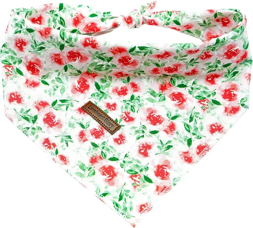 Miniatura 45 de Lionheart Glory Bandana para perro, bufanda azul para perro, estampado de cerveza, ajustable para perros pequeños a grandes