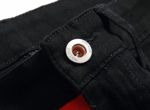 Miniatura 3 de AITITIA - Jeans rasgados de ajuste estándar para hombre