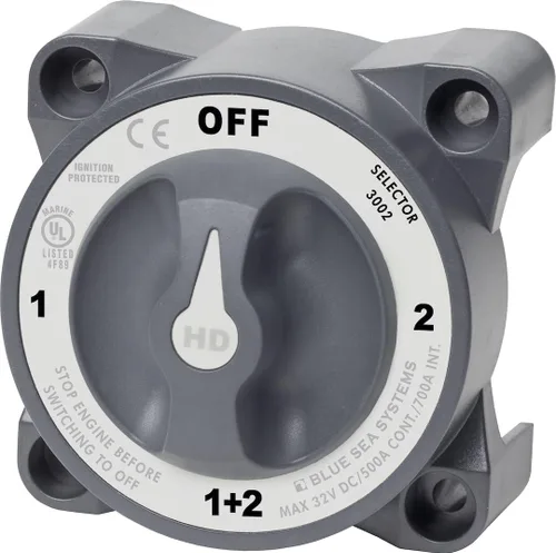 Blue Sea Systems SELECTOR DE BATERÍA 3002 HD 4POS