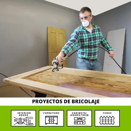 Miniatura 3 de Graco Pulverizador de pintura sin aire Diseñado para proyectos interiores o exteriores TrueCoat One TrueAirless pulverizador eléctrico 26DTC1