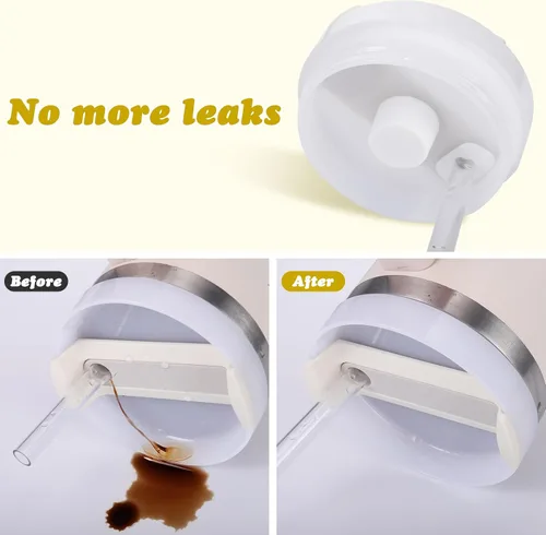 Miniatura 4 de Mity Rain Set de 6 piezas de accesorios para taza para Stanley de 30 oz y 40 oz con asa, tapa para pajita, dije con iniciales de taza, bota
