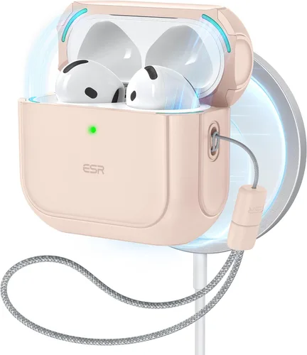 Miniatura 21 de ESR Funda para AirPods 4, Compatible con Funda de AirPods de 4ª Generación (2024) (USB-C), Compatible con MagSafe, Cubierta de Protección contra