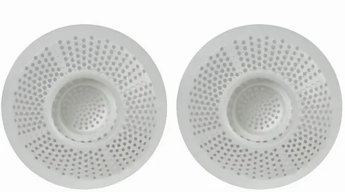 Miniatura 7 de Evriholder Protectores de drenaje para fregadero de tocador, ajuste seguro, evita obstrucciones en el baño, desechables, 3.7 pulgadas, gris
