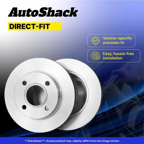 Miniatura 4 de AutoShack 11.77" (299 mm) Rotores de Freno Ventilados Delanteros Reemplazos Revestidos para 2006-2012 Ford Fusion 2006-2013 Mazda 6 2007-2012