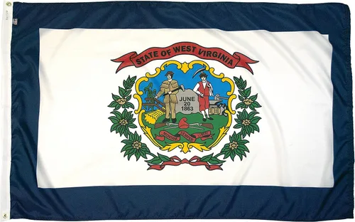 Miniatura 38 de FlagSource Bandera del estado de nailon de Iowa, fabricada en los Estados Unidos, 4 x 6 pies Iowa 4x6