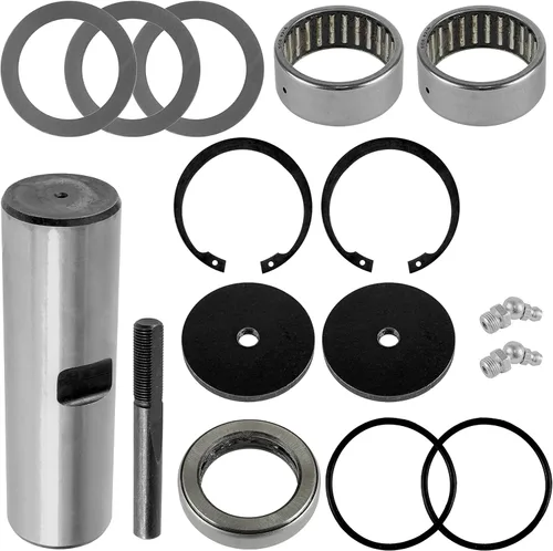 Miniatura 4 de Caltric Kit de pines King compatible con carcasa retroexcavadora 480D 480C 580C 580D 580D 580E 586E ranura central D103156
