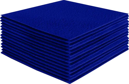 Miniatura 26 de FabricLA Hojas de fieltro acrílico para manualidades, cuadrados de fieltro precortados suaves de 4 x 4 pulgadas (3.9 in x 3.9 in), utiliza hojas