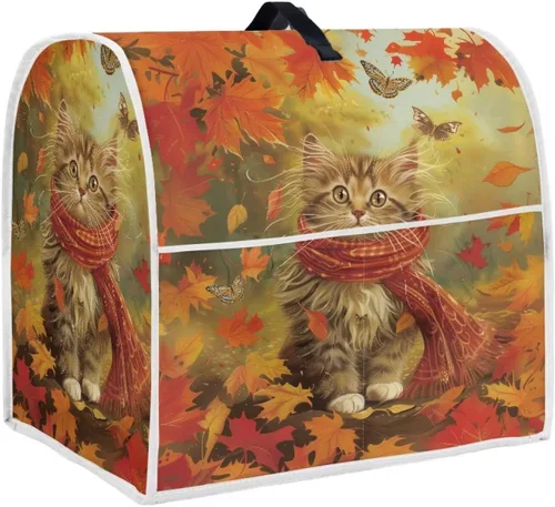 Miniatura 40 de Funda para mezclador de cocina de pata de perro bohemio compatible con ayuda de cocina de 4.5 a 5 cuartos de galón, batidora de pie Hamilton