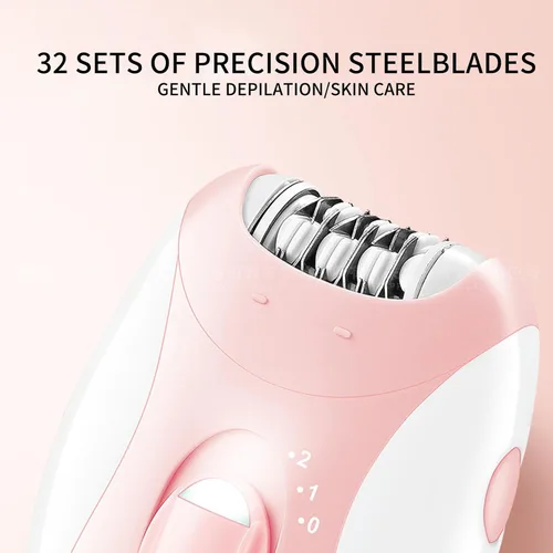 Miniatura 3 de Depiladoras para mujeres, depiladora facial para mujeres, depiladora facial inalámbrica con 2 velocidades, dispositivo de eliminación de vello