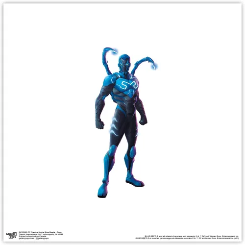 Miniatura 9 de Trends International Gallery Pops DC Comics Blue Beetle - Póster de pared con postura, 12 x 12 pulgadas, versión de marco negro