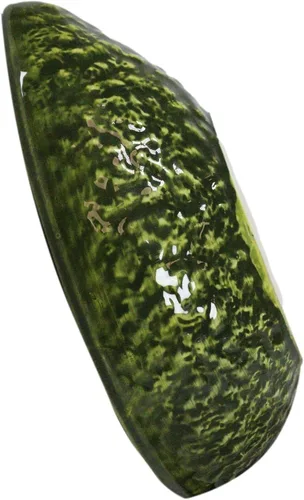 Miniatura 4 de Ebros - Cuenco pequeño de aguacate con media división, 7 pulgadas de largo para salsa, aperitivos, decoración del hogar, decoración de comida