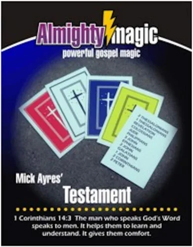 Miniatura 2 de Trickmaster Testamento de Magia Todopoderosa- Mick Ayres'- ¡Poderosa magia del Evangelio!