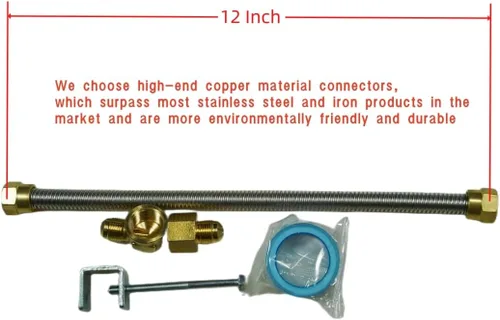 Miniatura 7 de 15"-28" Quemador de sartén para chimenea de gas Quemador de chimenea de gas Hogueras de gas Quemadores de leña de gas Gas natural y quemador