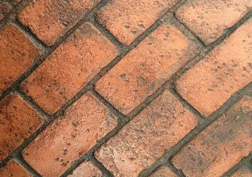 Miniatura 2 de Juego de sellos de hormigón con diseño de ladrillo desgastado, patrón clásico de pavimentadora de mampostería, tapetes texturizados de poliuretano