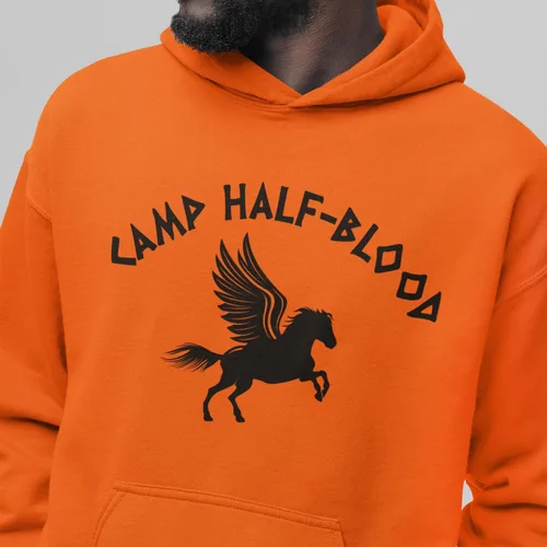 Miniatura 4 de shop4ever Sudadera con capucha de semidiós con capucha Camp Half Blood