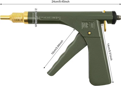 Miniatura 5 de Kit de reparación de neumáticos, kit de pistola de reparación de ruedas sin cámara con tapones de setas, juego de herramientas profesionales
