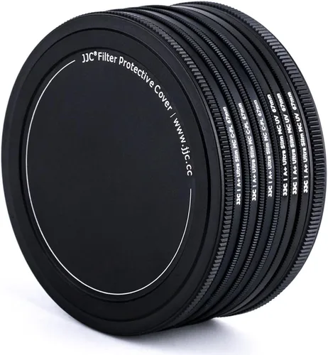 Miniatura 7 de JJC Tapa de pila de filtro de aluminio minimalista para filtros UV, CPL, ND de 2.835 in
