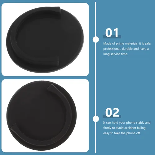 Miniatura 9 de UKCOCO Soporte multifuncional para teléfono móvil para coche, autoadhesivo, soporte para teléfono móvil
