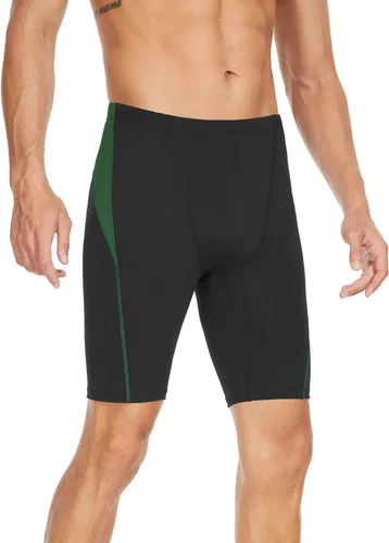 Miniatura 61 de Traje de baño deportivo competitivo para hombre, traje de entrenamiento de resistencia de carreras, pantalones cortos de natación de secado rápido