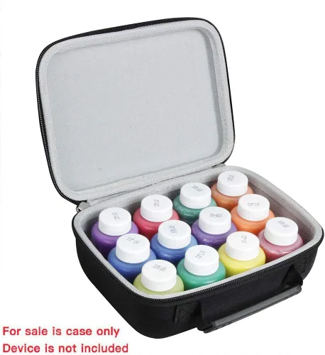 Miniatura 2 de Hermitshell Estuche de viaje para Crayola Pintura lavable para niños, 12 unidades (solo caja)