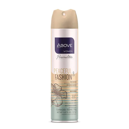 ABOVE 48 Hours Personalities - Desodorante antitranspirante, pacífico y a la moda, 3.17 onzas, desodorante en aerosol para mujeres, notas de lirio y