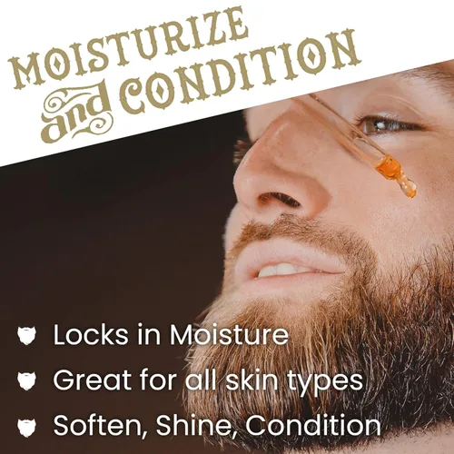 Miniatura 3 de Ink Oil Aceite para barba mezcla de aceites orgánicos de primera calidad Aceite natural para barba para el crecimiento de los hombres