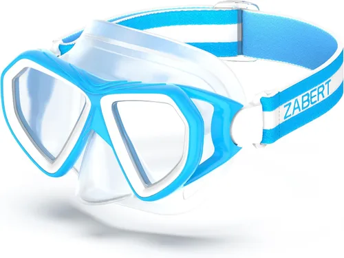 Miniatura 10 de Kids Swim Mask Goggles, Swimming Dive Snorkel Mask with Nose Cover Fabric Strap for Kids Boy Girls