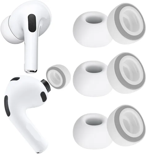 Miniatura 11 de KASOTT 2025 Actualizado para AirPods Pro 3 Puntas de Oído Híbridas de Espuma Viscoelástica y Silicona, Máxima Comodidad, Puntas Antideslizantes