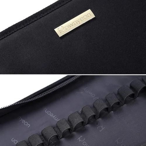Miniatura 6 de ROWNYEON Estuche organizador de lápiz labial, soporte para lápiz labial, bolsa de maquillaje de viaje, estuche de cosméticos de gran capacidad