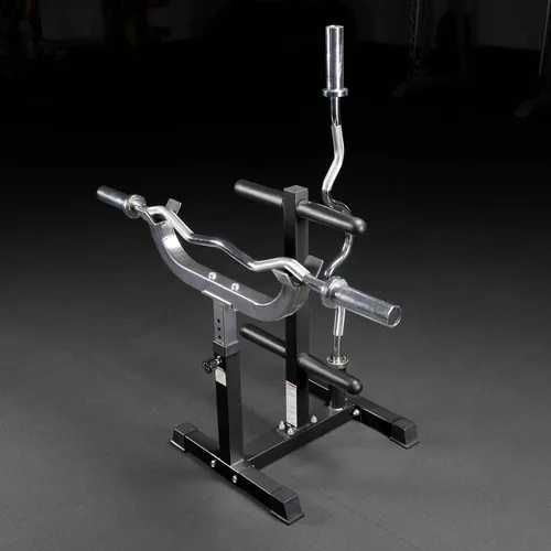 Miniatura 3 de Valor Fitness Estación ajustable para rizos de pie, equipo de entrenamiento de brazo para gimnasio en casa para rizos de predicador con barra