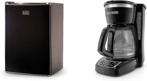 Miniatura 13 de BLACK+DECKER BCRK25B - Refrigerador compacto Energy Star de una sola puerta con congelador, 2.5 pies cúbicos, negro y horno microondas COMFEE