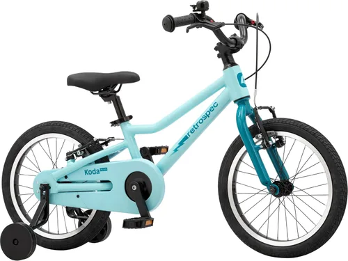 Retrospec Koda Plus Kids Bike for Boys & Girls Ages 4-6 Years - Children's Bicycle, Adjustable Seat & Handlebars Robins Egg