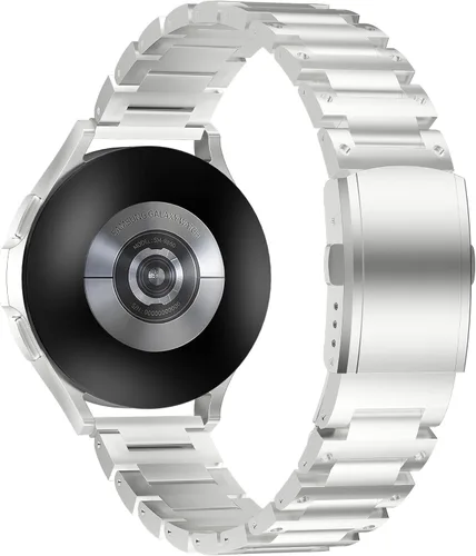 Miniatura 3 de iiteeology Compatible con correas de reloj Samsung Galaxy de 1.811 in, correa de acero inoxidable para Samsung Galaxy Watch SM-800/Galaxy Watch 3