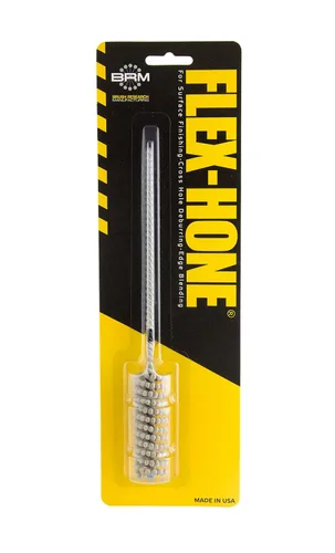 Miniatura 86 de Brush Research BC Flex Hone estándar para cilindros de freno, hidráulica y guías de válvulas, óxido de aluminio, 1-1/8 pulgadas de diámetro, grano