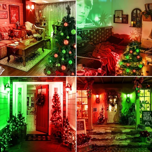 Miniatura 4 de Bombilla de luz roja, bombillas de luz verde, bombilla de color, 9W (equivalente a 6W), base E26 para decoración de Halloween, Navidad, fiesta, bar