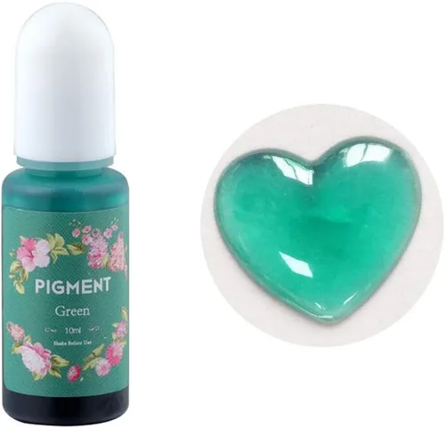 Miniatura 26 de Mezcla de resina epoxi UV de 0.3 fl oz, pigmento líquido, pigmento de resina colorante, secado rápido, manualidades, herramientas de fabricación