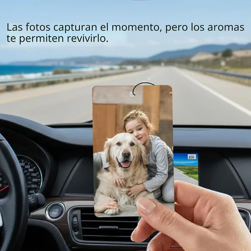 Miniatura 2 de Ambientador personalizado para automóvil, ambientadores personalizados, ambientador personalizado con foto de doble cara, para armario, baño