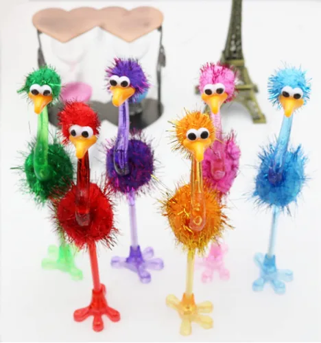 Miniatura 2 de BAIVYLE Paquete de 12 bolígrafos de flamenco lindos juguetes divertidos a granel, suministros escolares divertidos para niñas, regalos perfectos