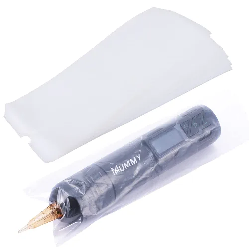 Mummy 300 fundas para máquina de bolígrafo de tatuaje, cartucho desechable, fundas para máquina de bolígrafo de tatuaje, bolsas tipo bolígrafo,