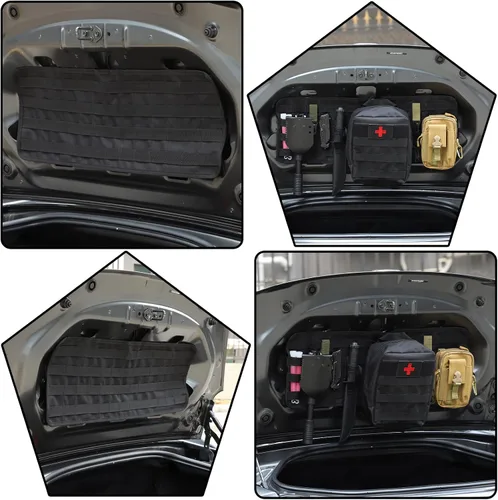 Miniatura 4 de HAPPYHORSE Bolsa de almacenamiento para tapa de maletero de automóvil compatible con Mazda MX-5 NC RF Miata 2016-2023, tela Oxford montada