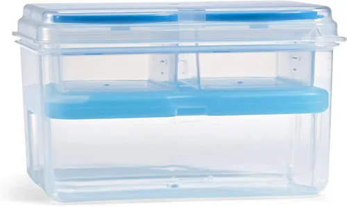 Miniatura 2 de Fit & Fresh 216HL - Juego de entrada con bolsa de hielo, 3 recipientes reutilizables para control de porciones, sin BPA, apto para microondas