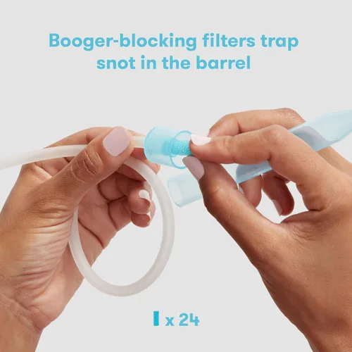 Miniatura 3 de Frida Baby - Aspirador nasal para bebé con 20 filtros higiénicos extra para el NoseFrida de Frida Baby