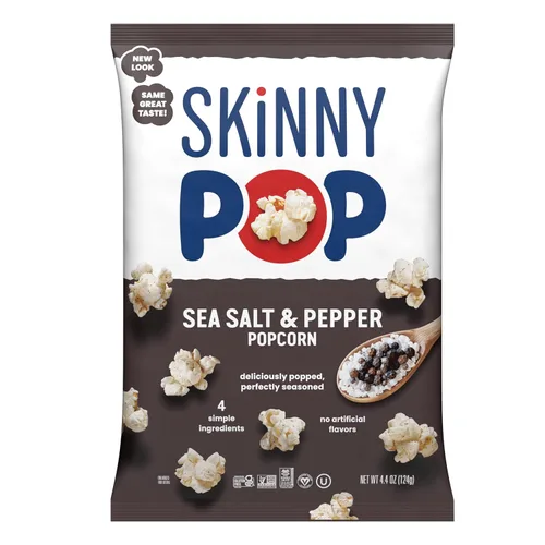 Miniatura 20 de Palomitas de maíz naturalmente dulces SkinnyPop, 4.4 oz.