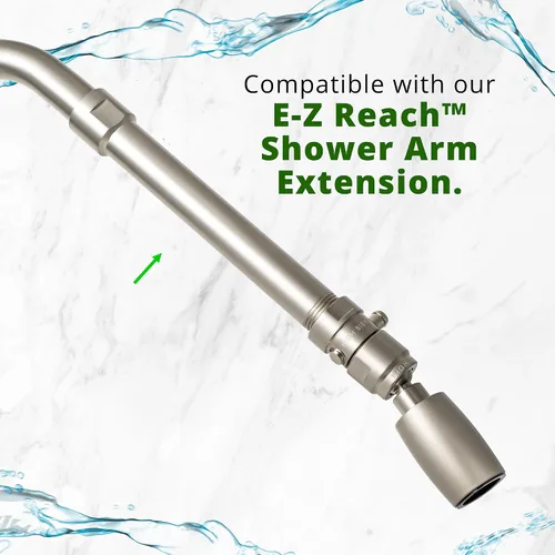 Miniatura 8 de High Sierra Showerheads® - Cabezal de ducha de metal sólido de 1.5 GPM de alta eficiencia y bajo flujo con válvula de control de presión que lo