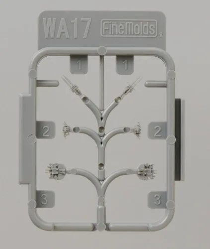 Miniatura 3 de 1/700 piezas de plástico de precisión nano serie Dread Bofors 1.575 in doble cañón