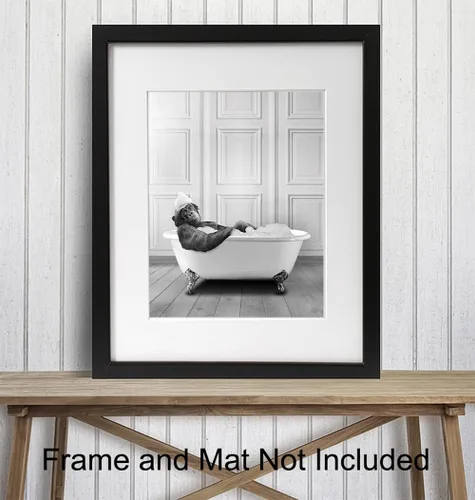 Miniatura 3 de Divertida decoración de baño para hombres, mujeres, accesorios de baño modernos y bonitos, fotos de baño, decoración de pared de baño, arte de pared