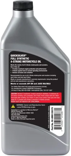 Miniatura 2 de Quicksilver Aceite de motocicleta sintético completo