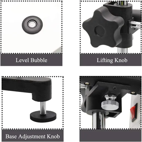 Miniatura 7 de CGOLDENWALL Visómetro rotatorio 110V/220V 1~2.000.000mPa.s del visómetro rotatorio de la viscosidad de NDJ-8S Digitaces Exactitud: ±5.0%